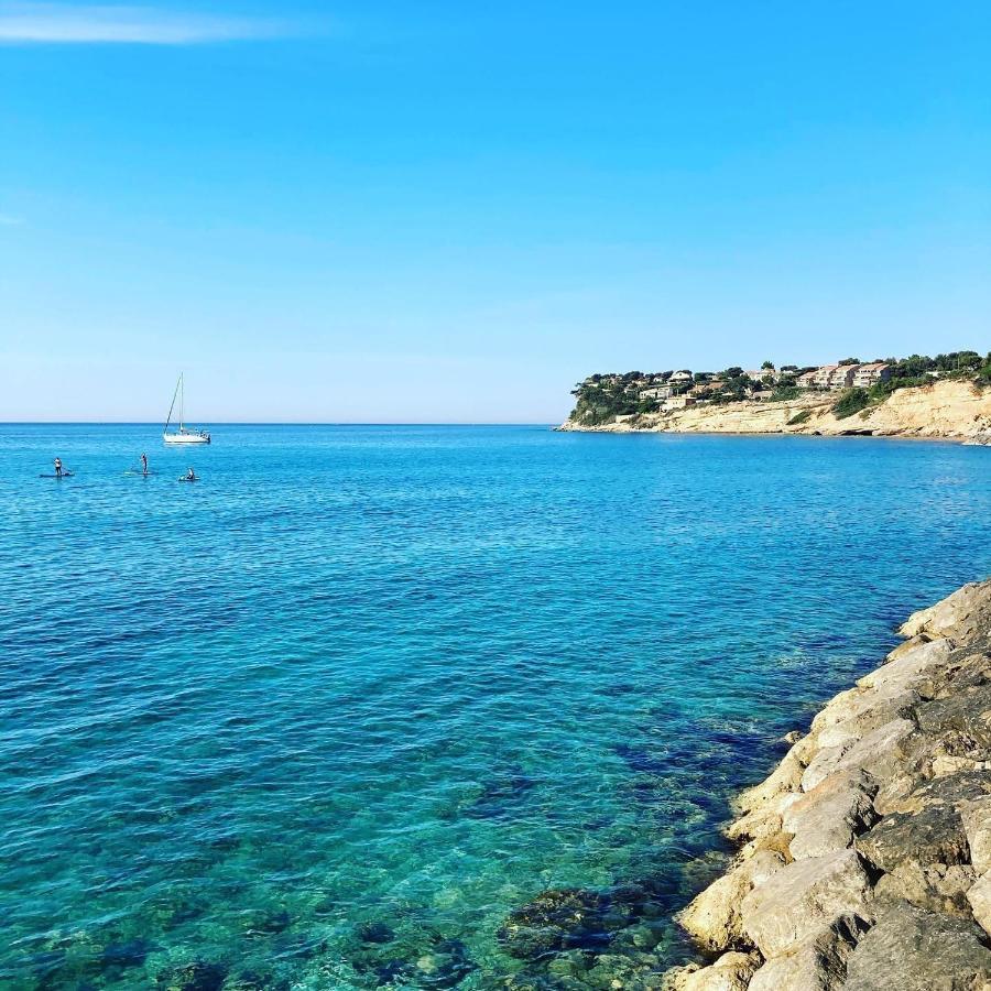 200M De La Plage ,3Mn Du Port A 50M Du Centre Ville Carry-le-Rouet Εξωτερικό φωτογραφία